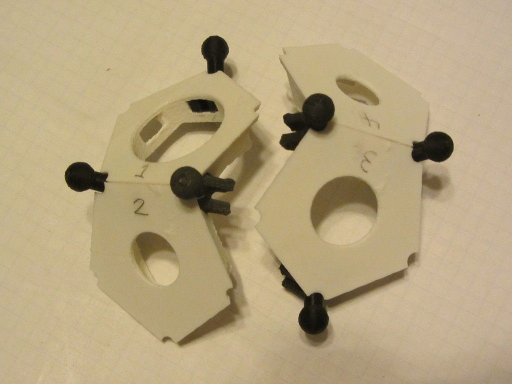 Snap-together Roman Dodecahedron Free 3D print model_3