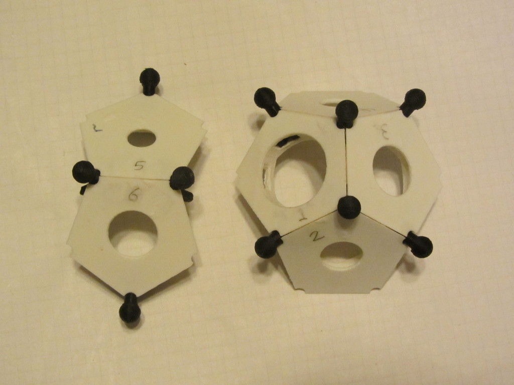 Snap-together Roman Dodecahedron Free 3D print model_5