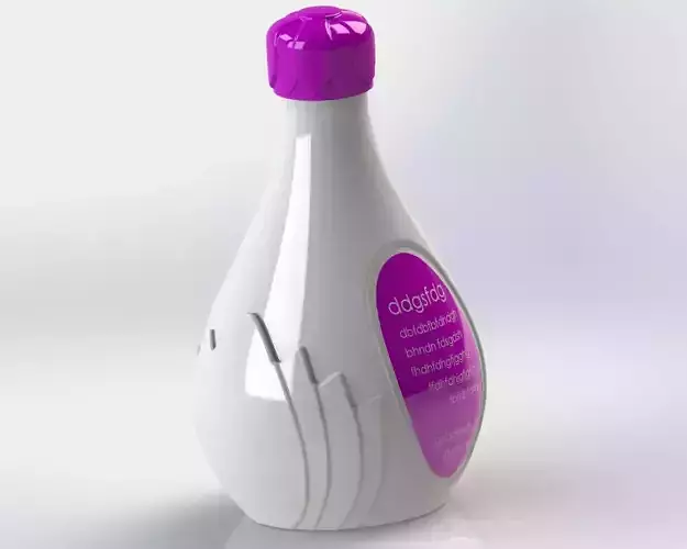 Design of a cream bottle  3D print model