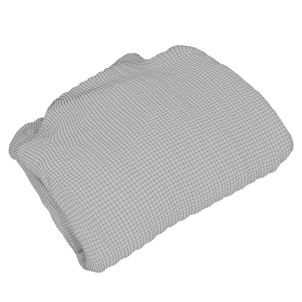 Folded Womens Sweater 027  3D model_1