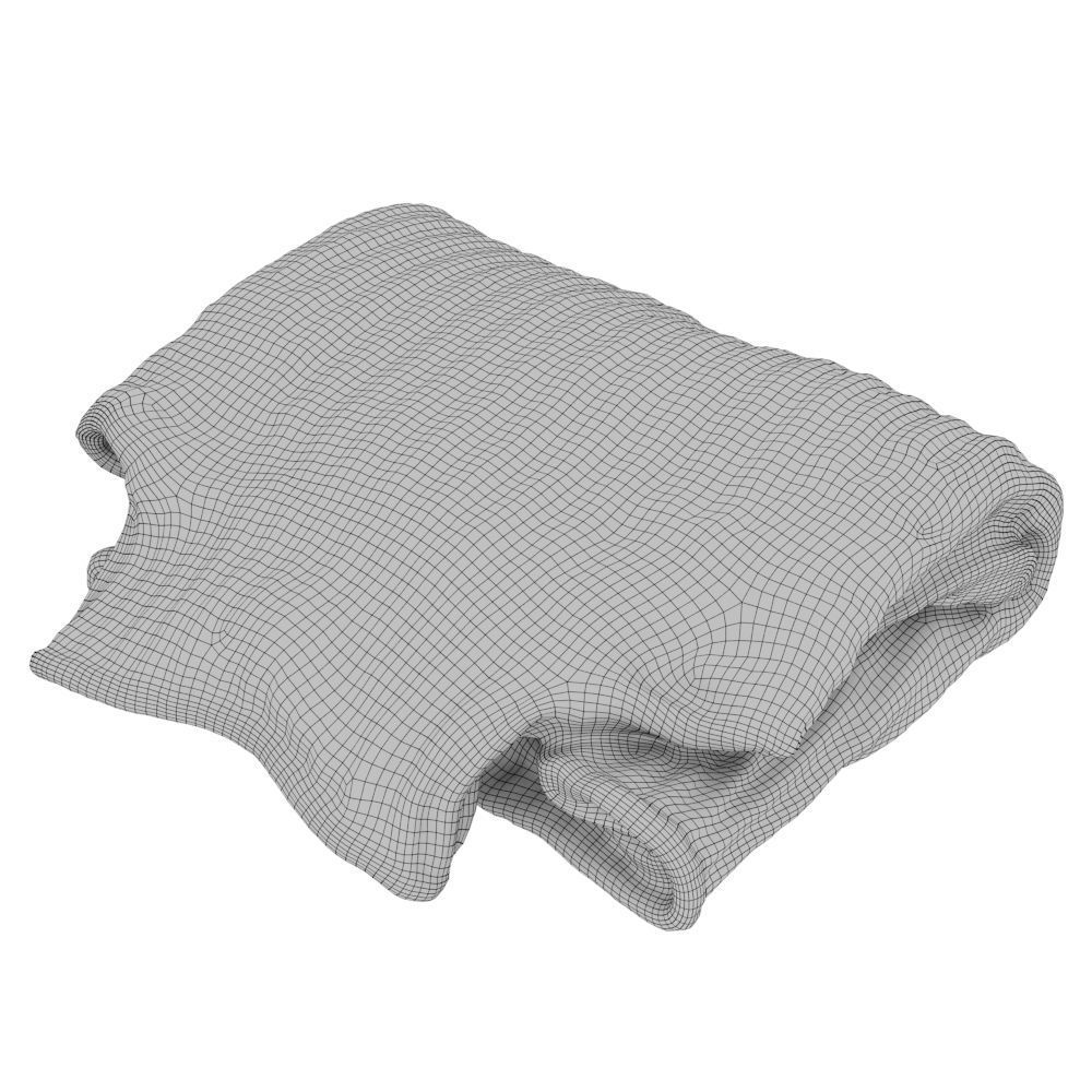 Folded Womens Sweater 027  3D model_6