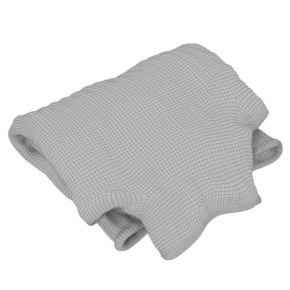 Folded Womens Sweater 027  3D model_10