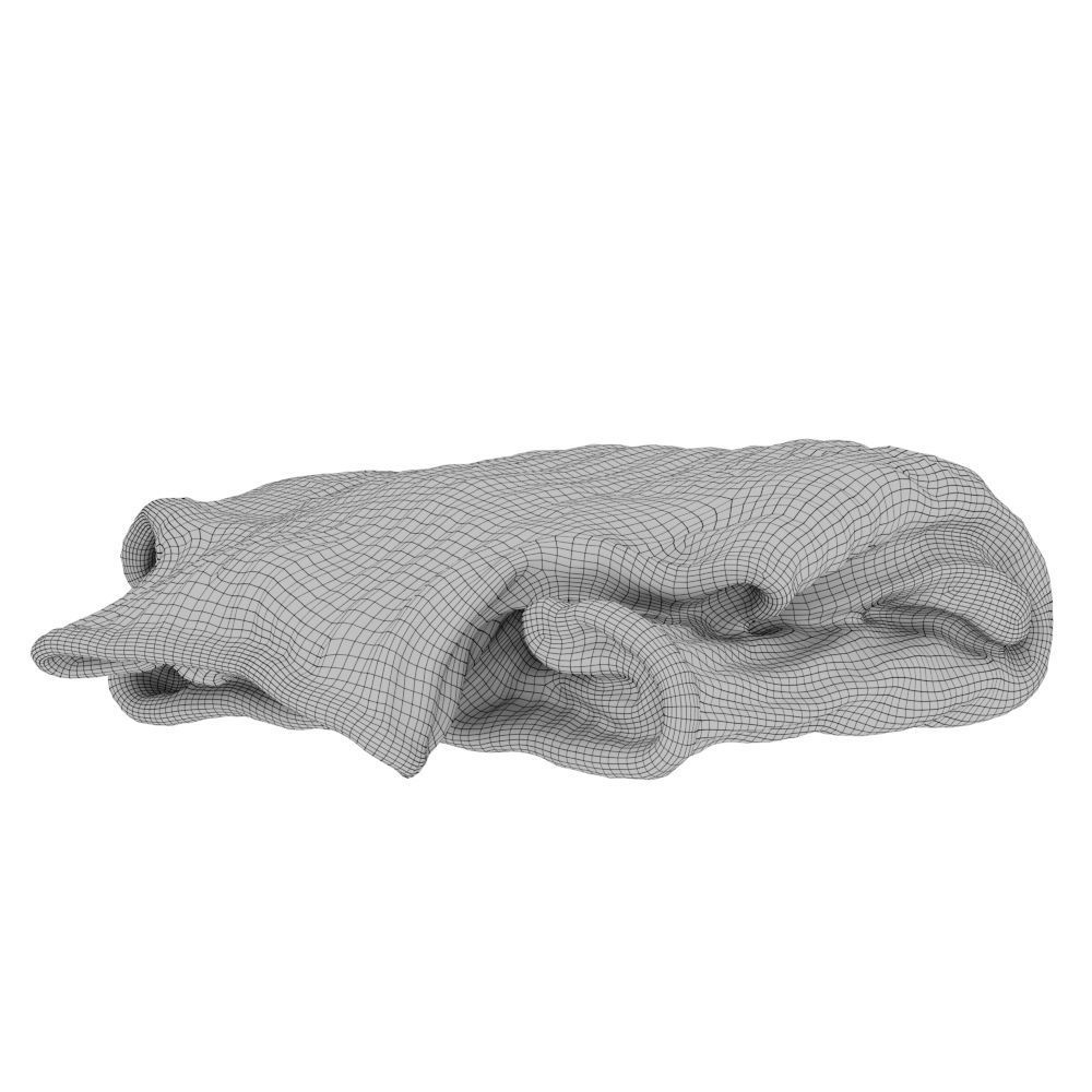 Folded Womens Sweater 027  3D model_14