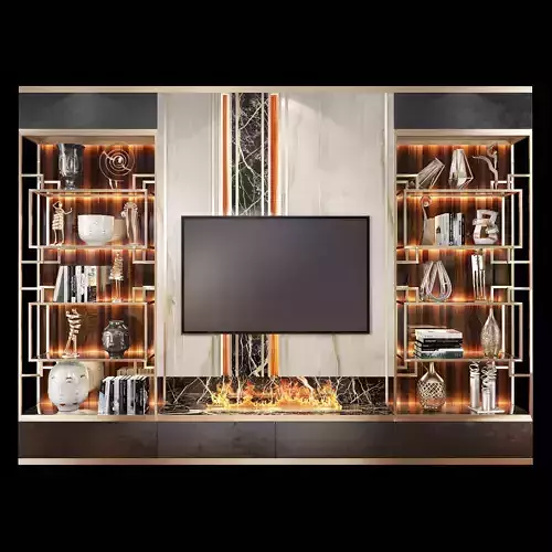 TV Wall Units set 05