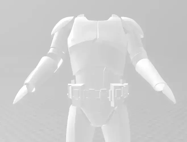 Star Wars Clone Trooper Phase 1 Phase 2 Armor No Helmet