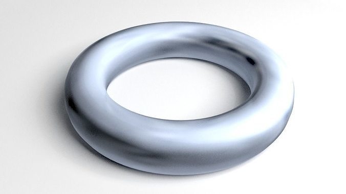 Ring Plastic 3 3D model | CGTrader