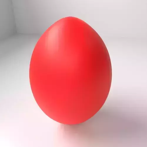 Red Easter Egg 6