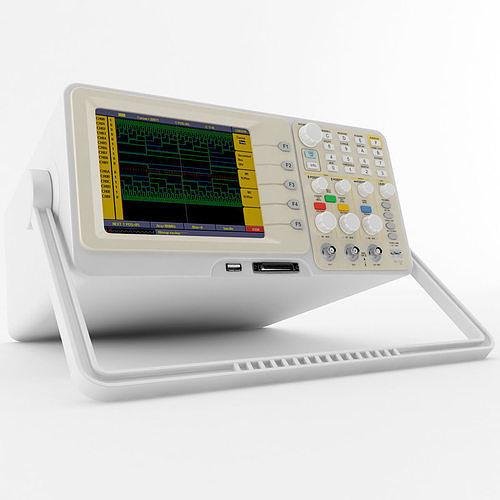 Digital Oscilloscope 3D model