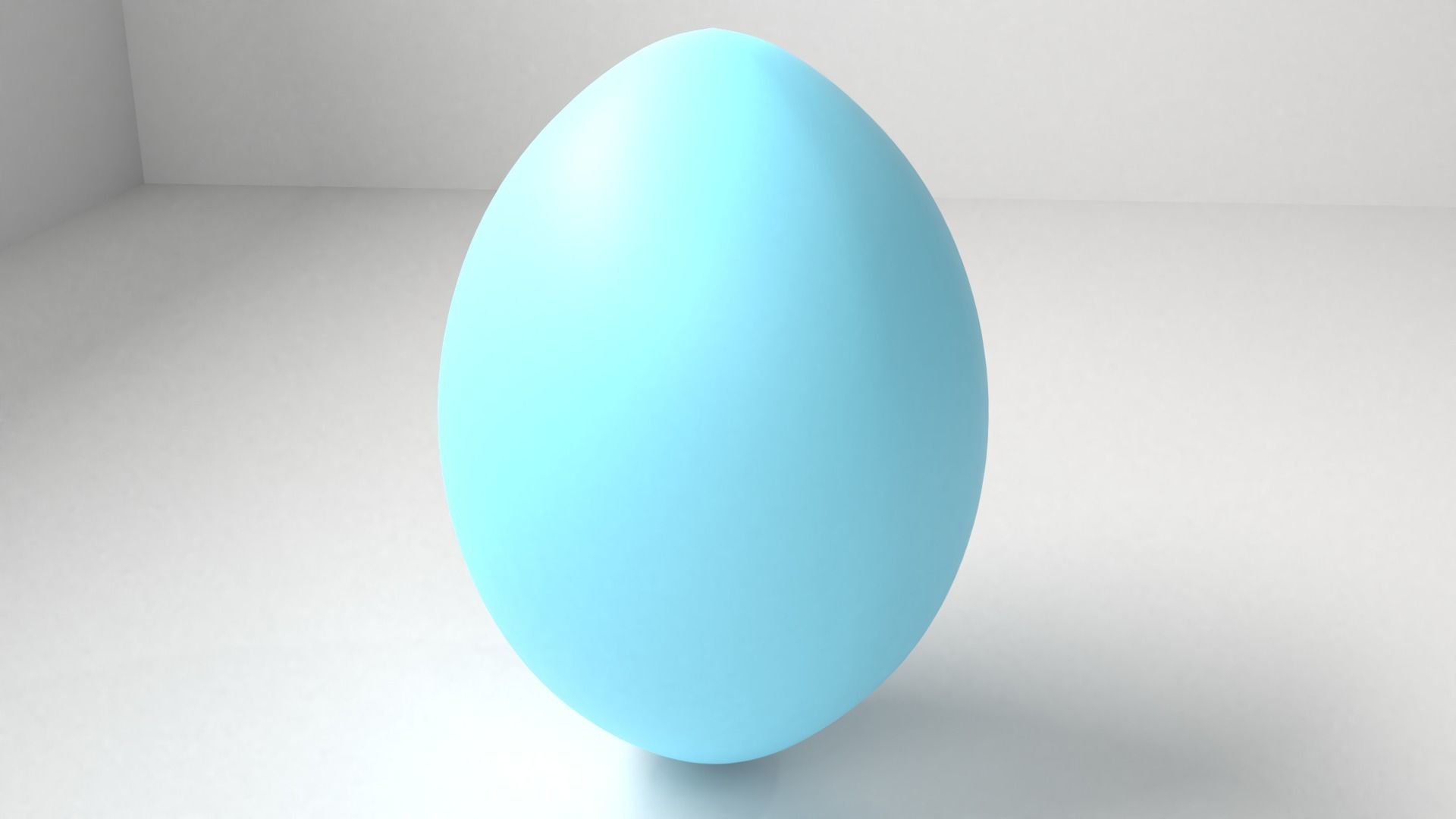 Turquoise Easter Egg 7 3D model_1