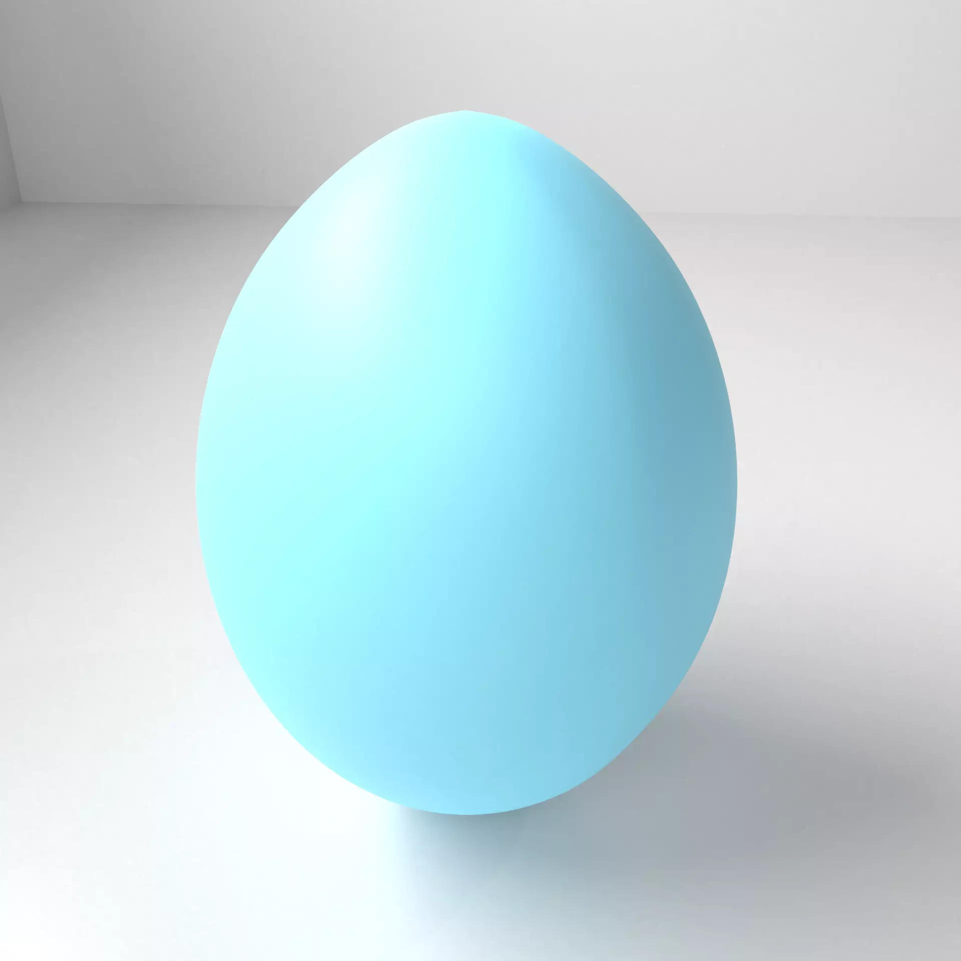 Turquoise Easter Egg 7 3D model_0