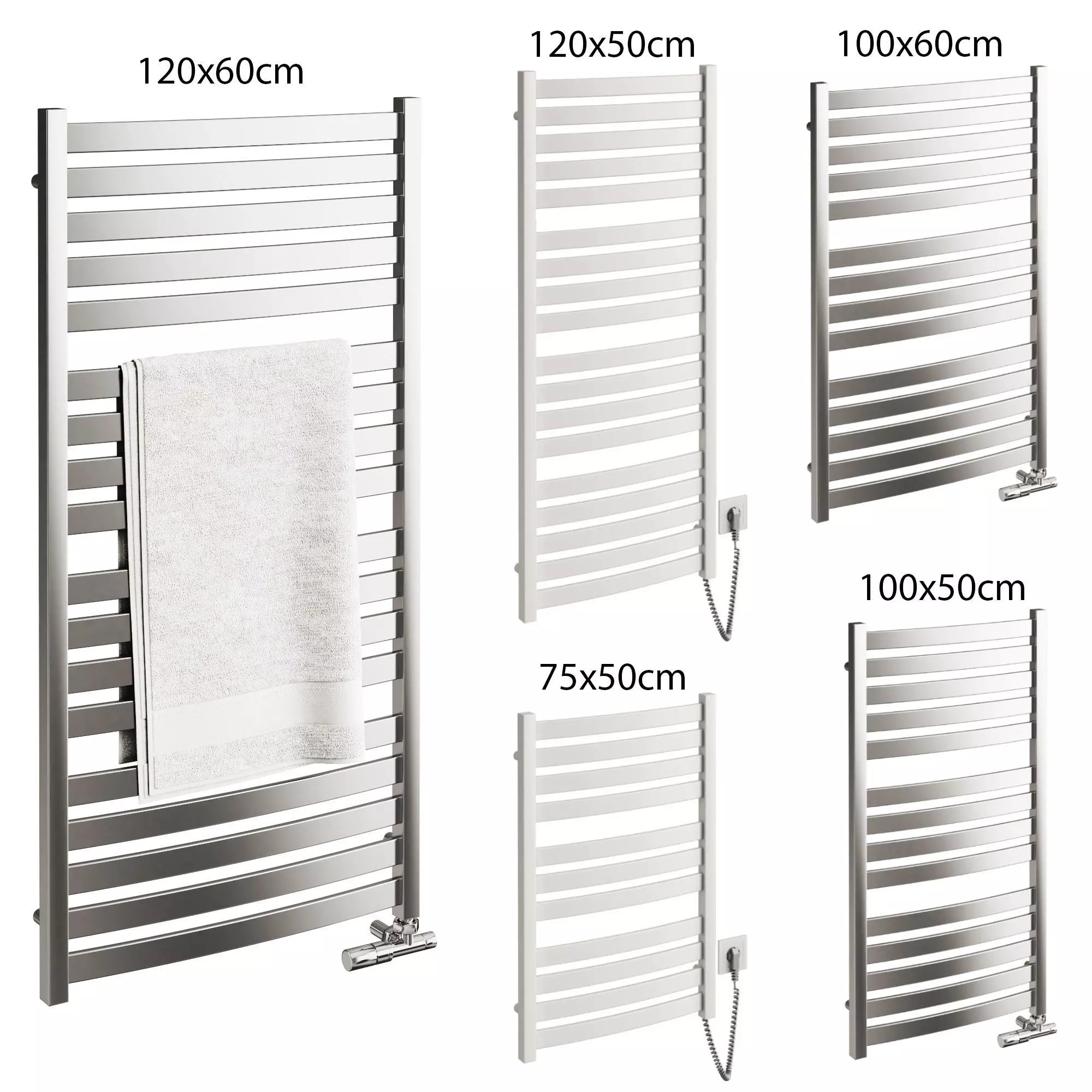 Terma Heated towel rail 3D model_0