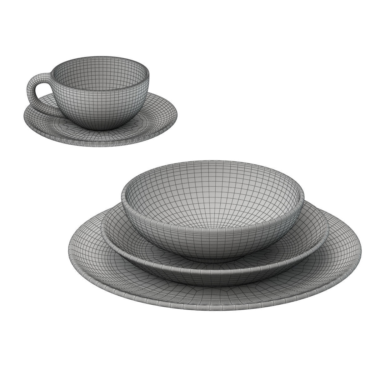 Tableware 03 3D model_3