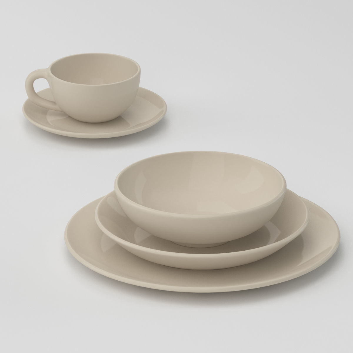 Tableware 03 3D model CGTrader