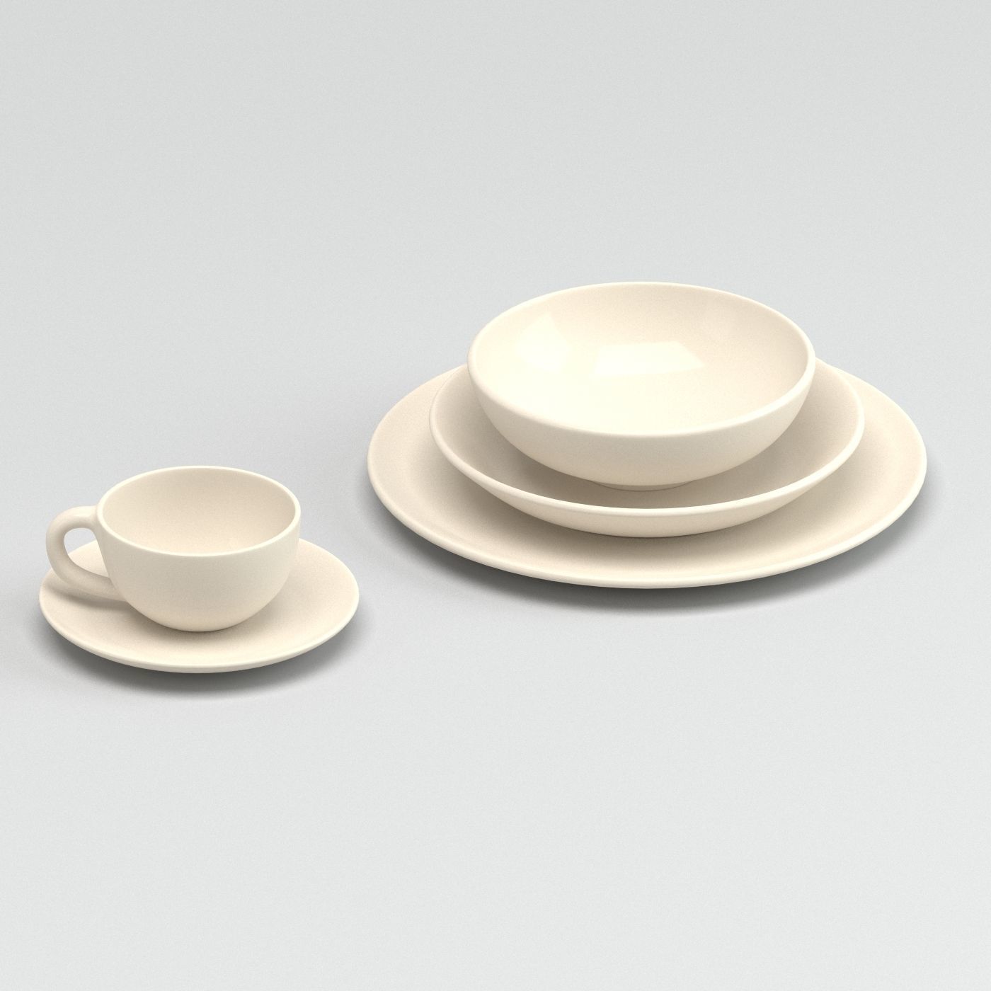 Tableware 03 3D model_1