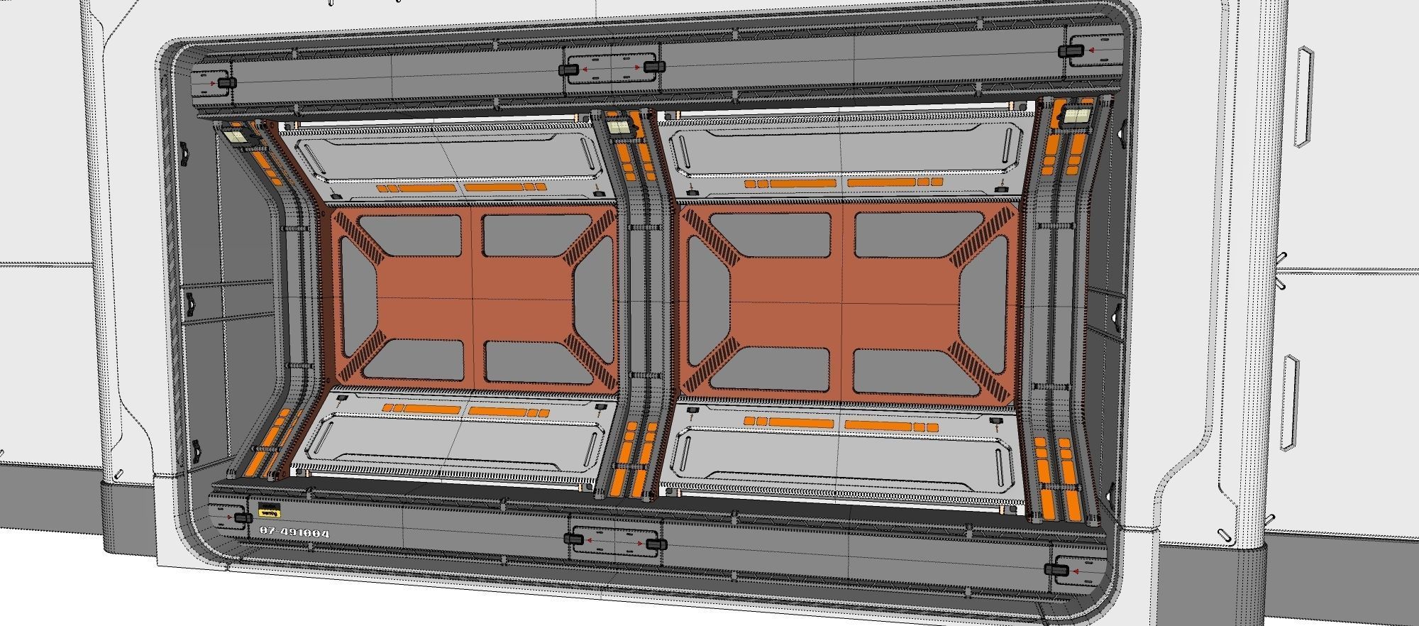 sci-fi Architecture kitbash 15 3D model_31