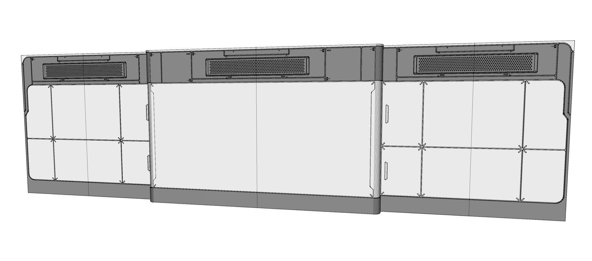 sci-fi Architecture kitbash 15 3D model_32