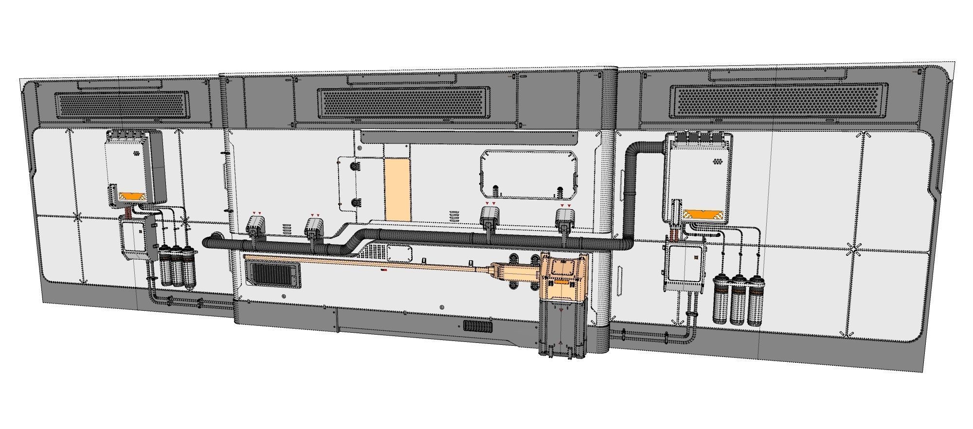 sci-fi Architecture kitbash 15 3D model_24