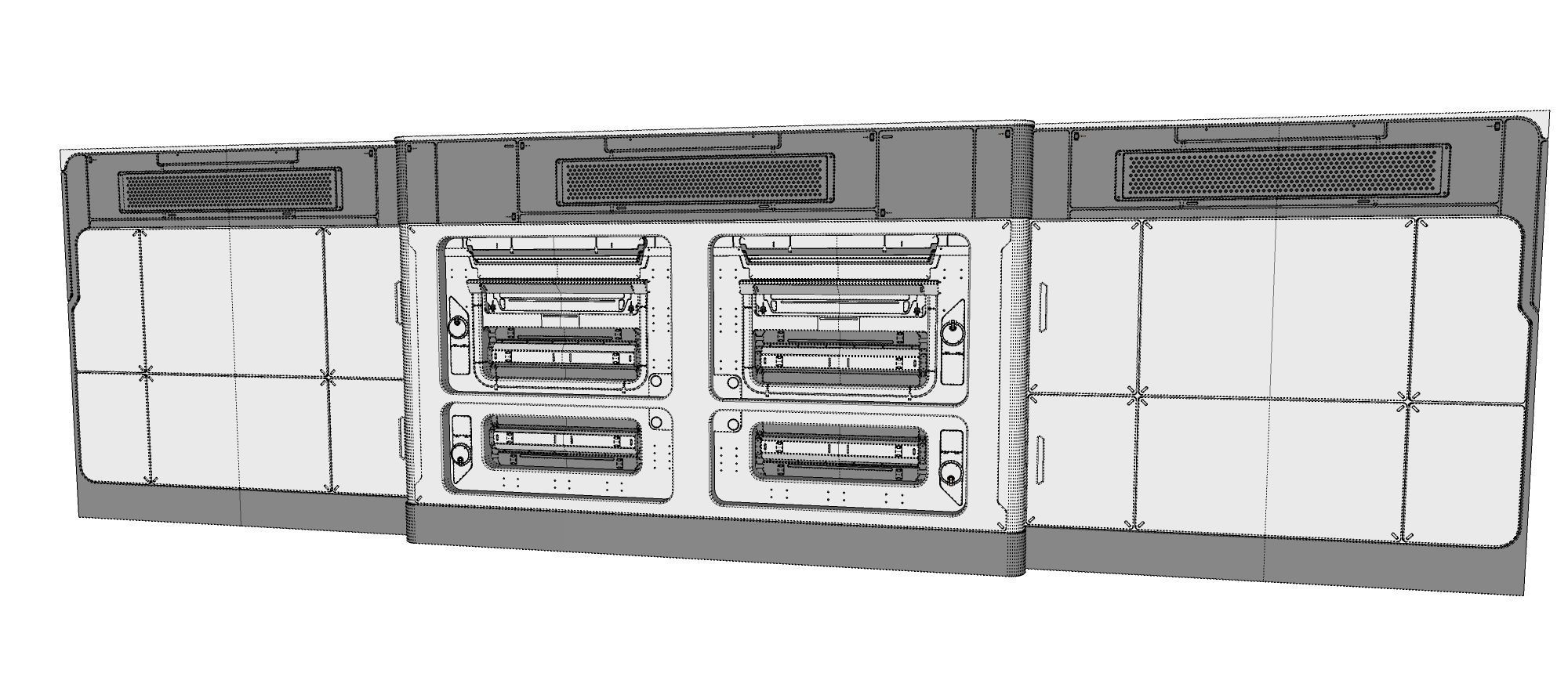 sci-fi Architecture kitbash 15 3D model_28