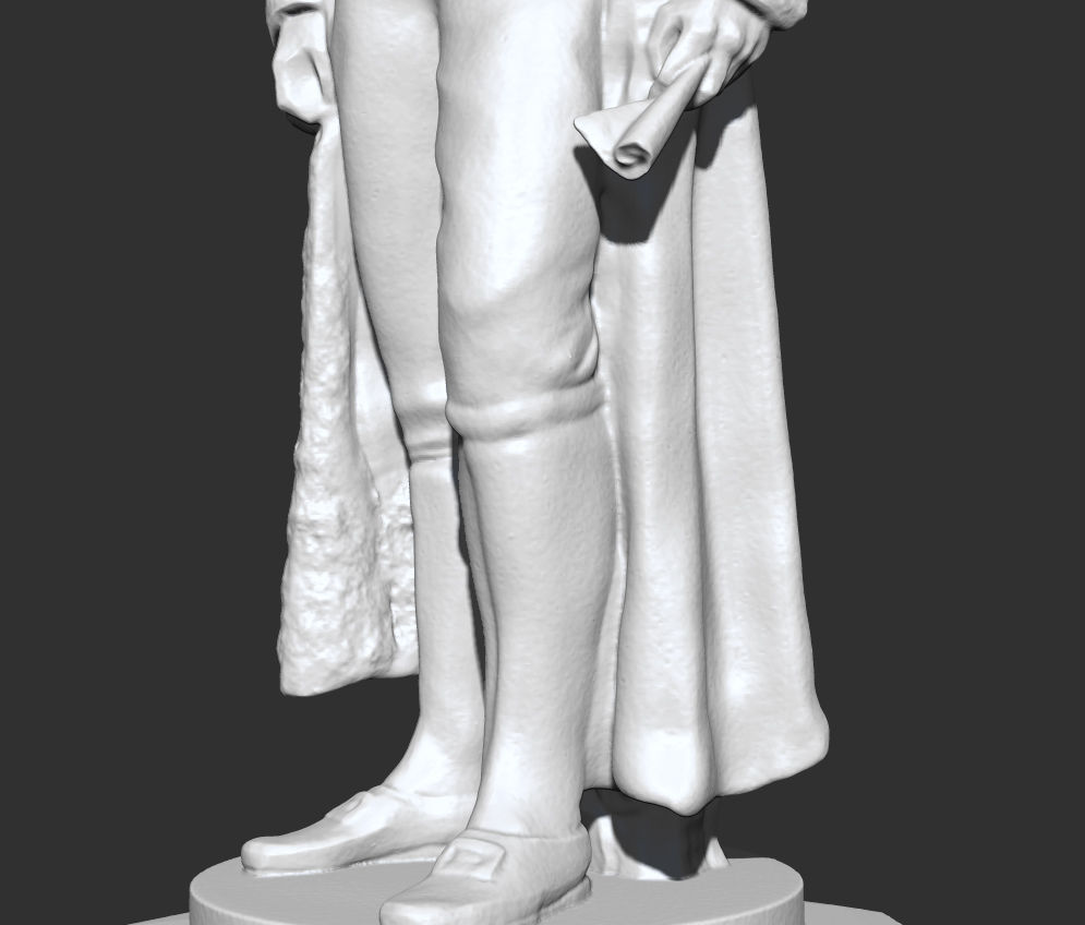 Thomas Jefferson statue 3D print model_5
