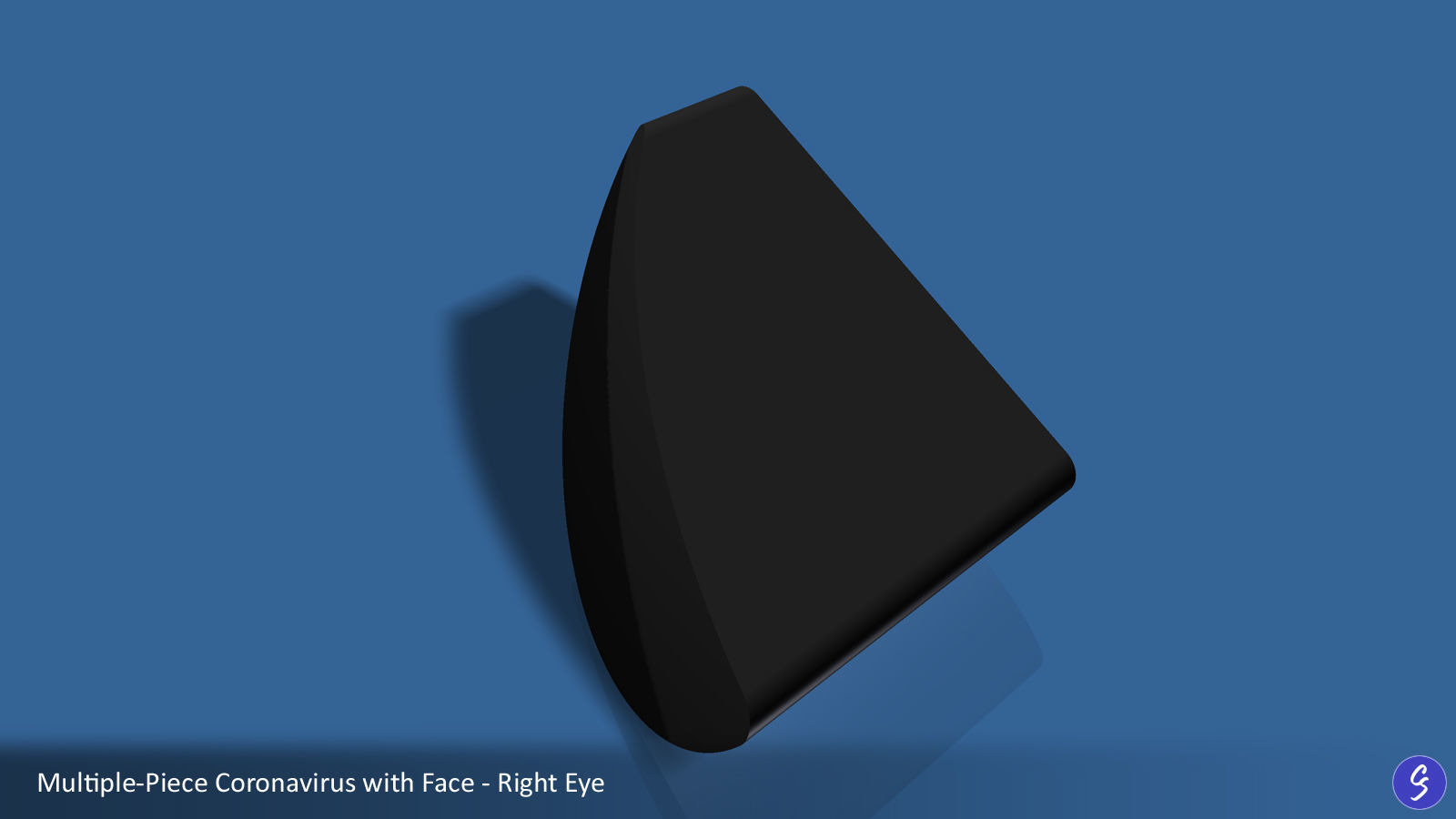 Novel Coronavirus COVID-19 Cartoon 3D print model_20