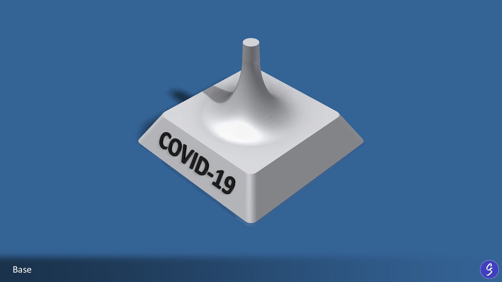 Novel Coronavirus COVID-19 Cartoon 3D print model_25