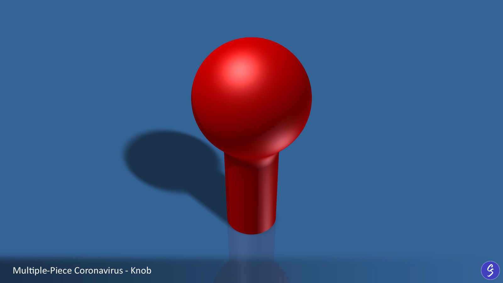 Novel Coronavirus COVID-19 Cartoon 3D print model_23