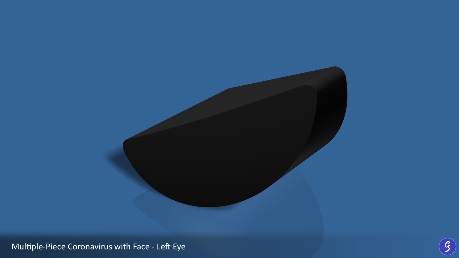 Novel Coronavirus COVID-19 Cartoon 3D print model_21