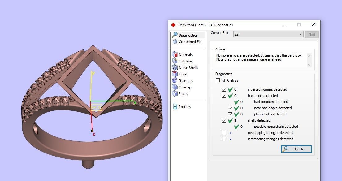 M RINGS N72 3D print model_10
