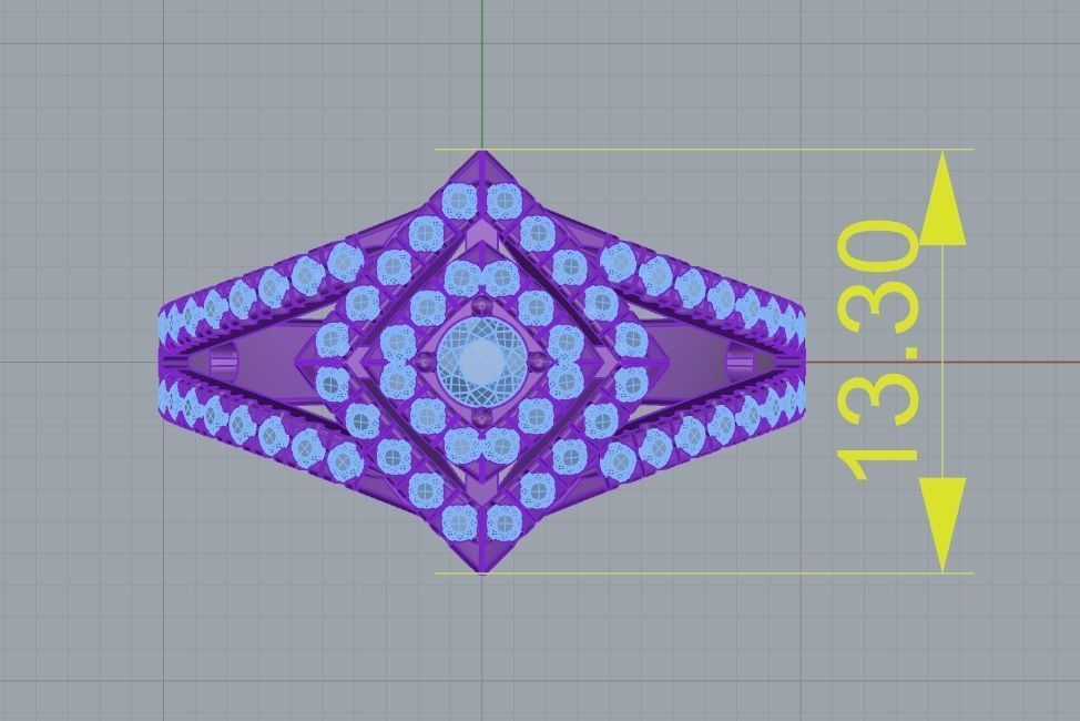 M RINGS N72 3D print model_6