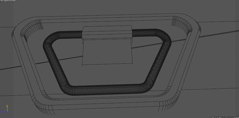 science fiction Bag container 3D model_8