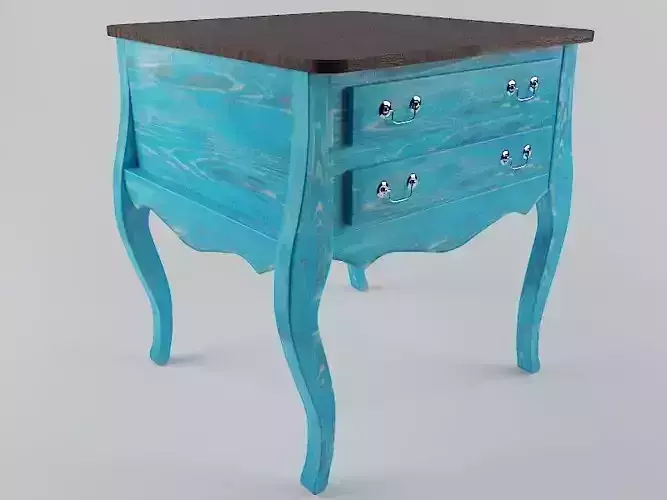 nightstand with two drawers