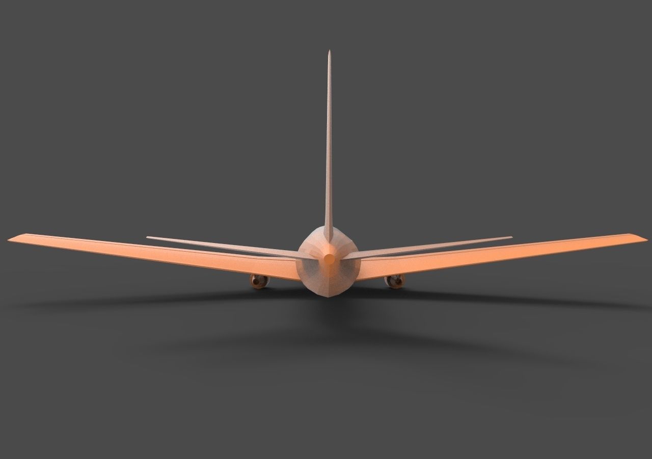 Boeing 767 3D print model_5