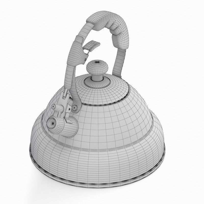 Teapot 03 3D model_4