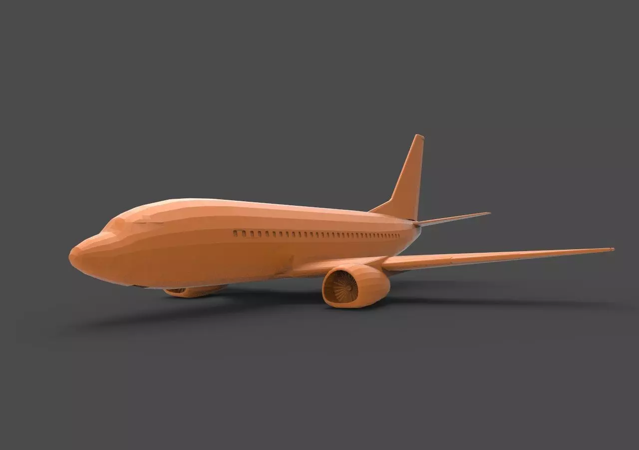 Boeing 737 3D print model