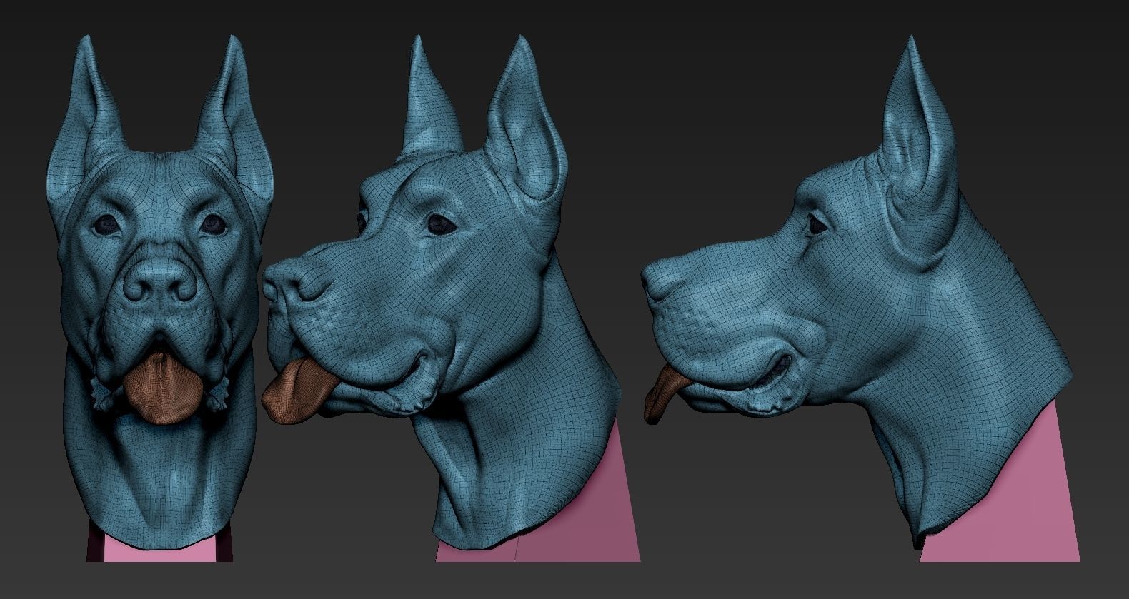 Grand Dane 3D print model_15