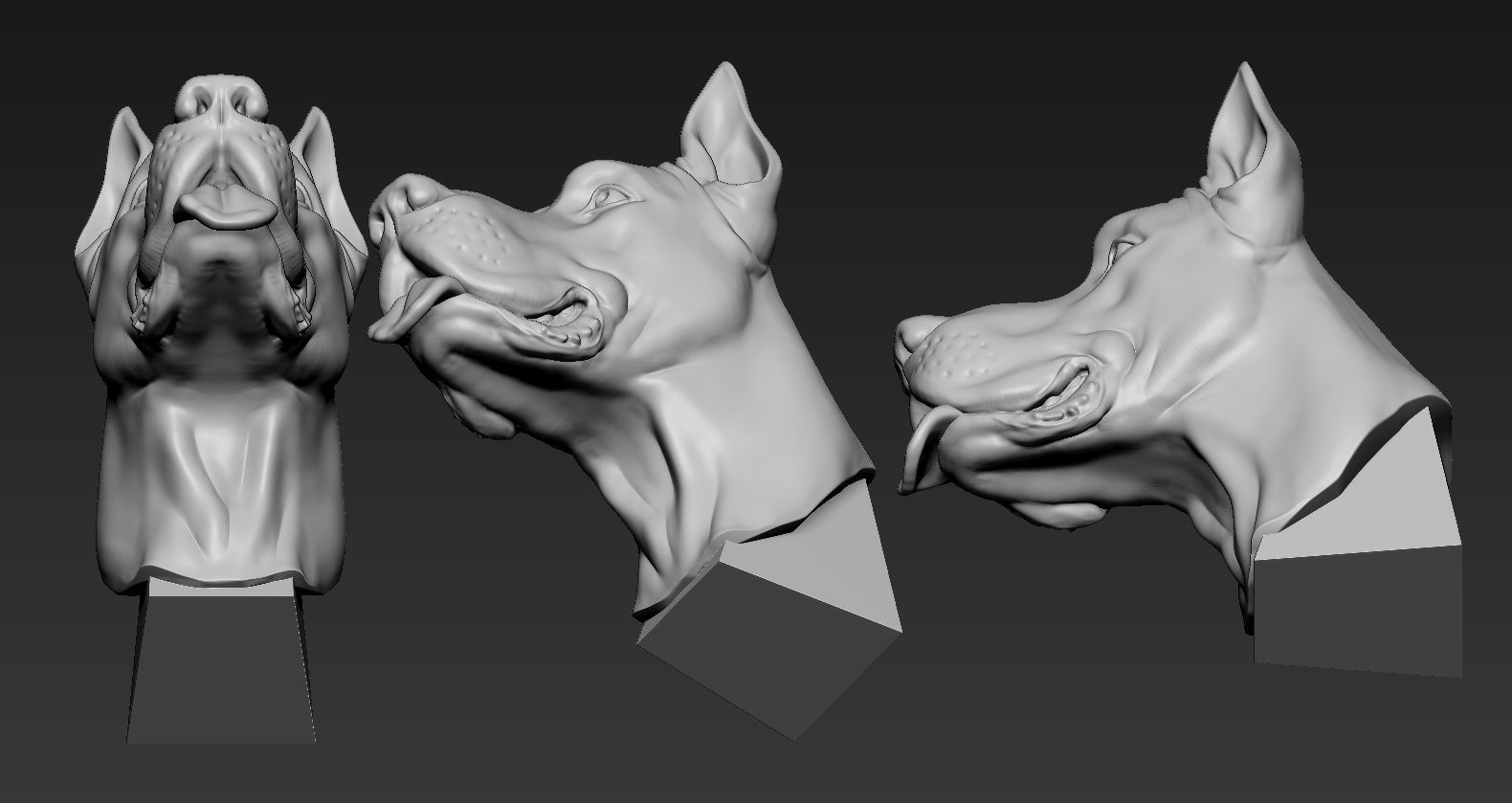 Grand Dane 3D print model_9