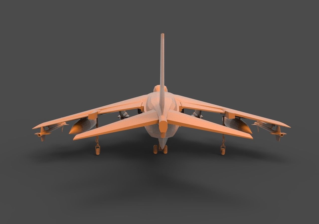 AV-8B Harrier 3D print model_5