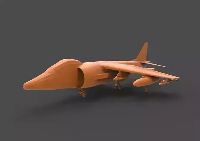 AV-8B Harrier 3D print model