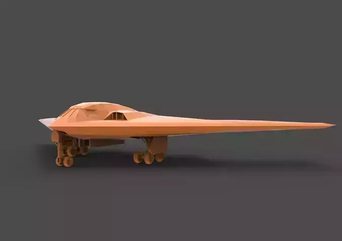 B-2 Spirit 3D print model