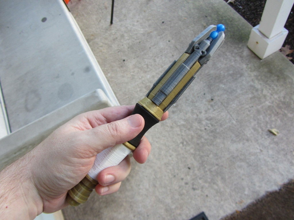 11th Doctor Sonic Screwdriver Redrawn Free 3D print model_24