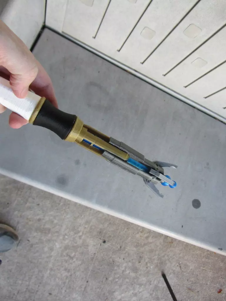 11th Doctor Sonic Screwdriver Redrawn Free 3D print model_0