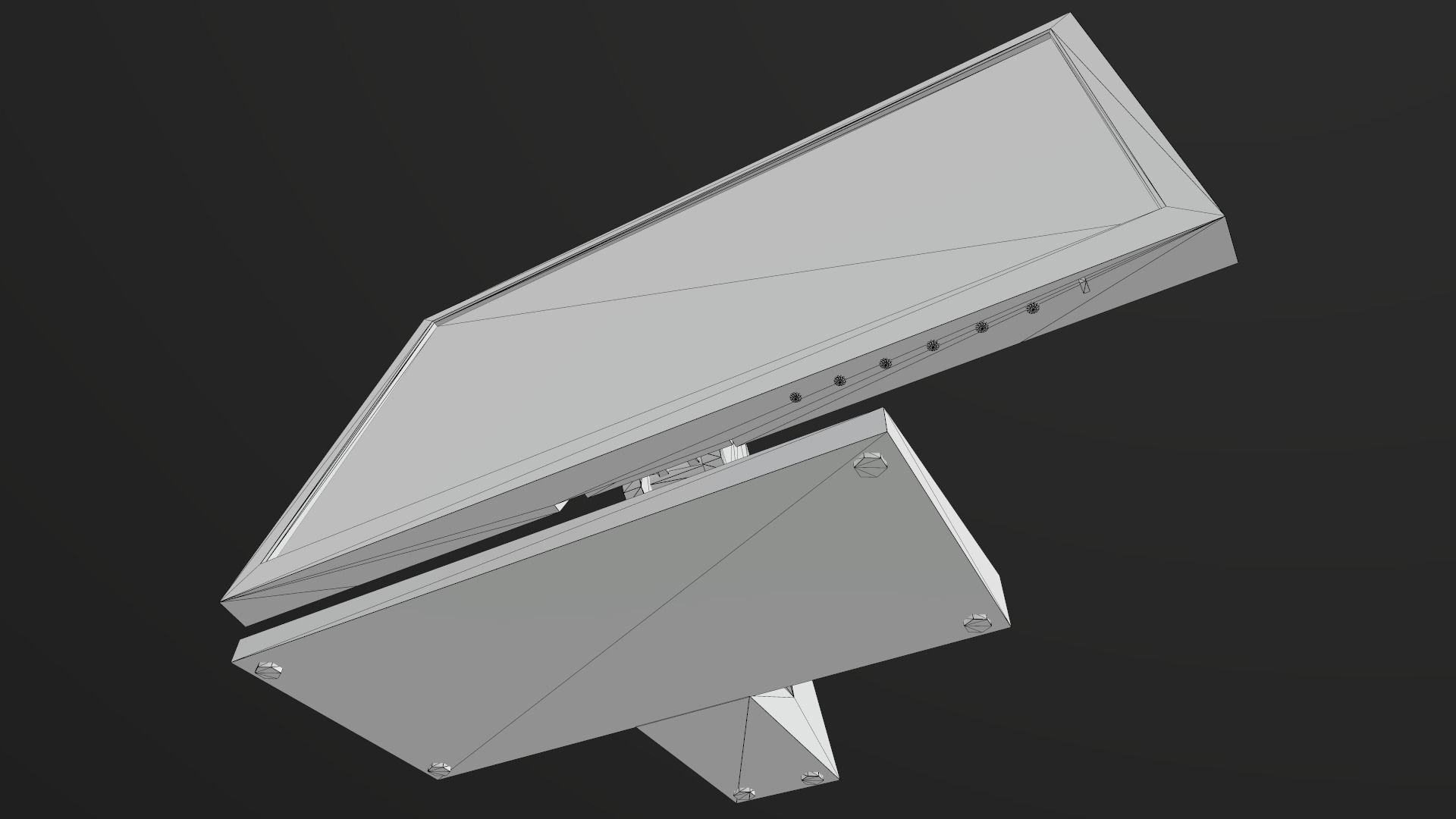 Game Ready Computer Monitor Low-poly 3D model_22