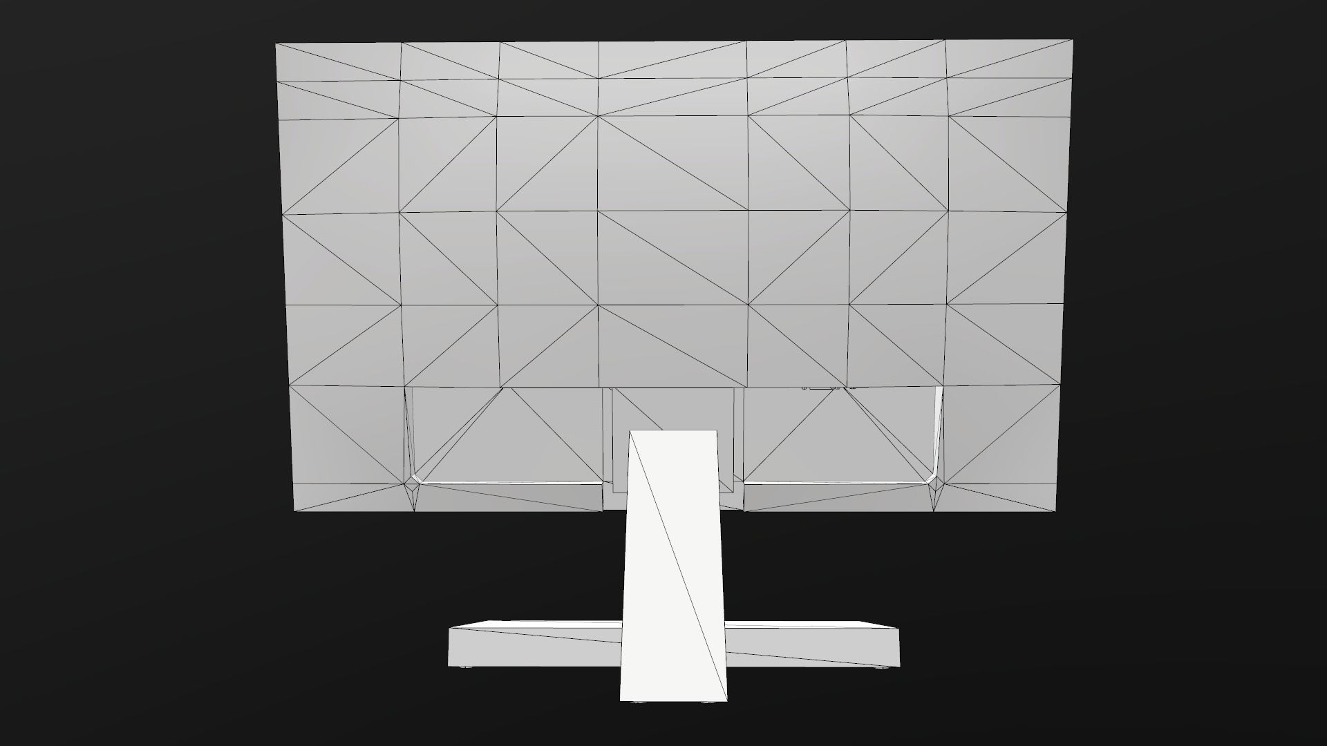 Game Ready Computer Monitor Low-poly 3D model_19