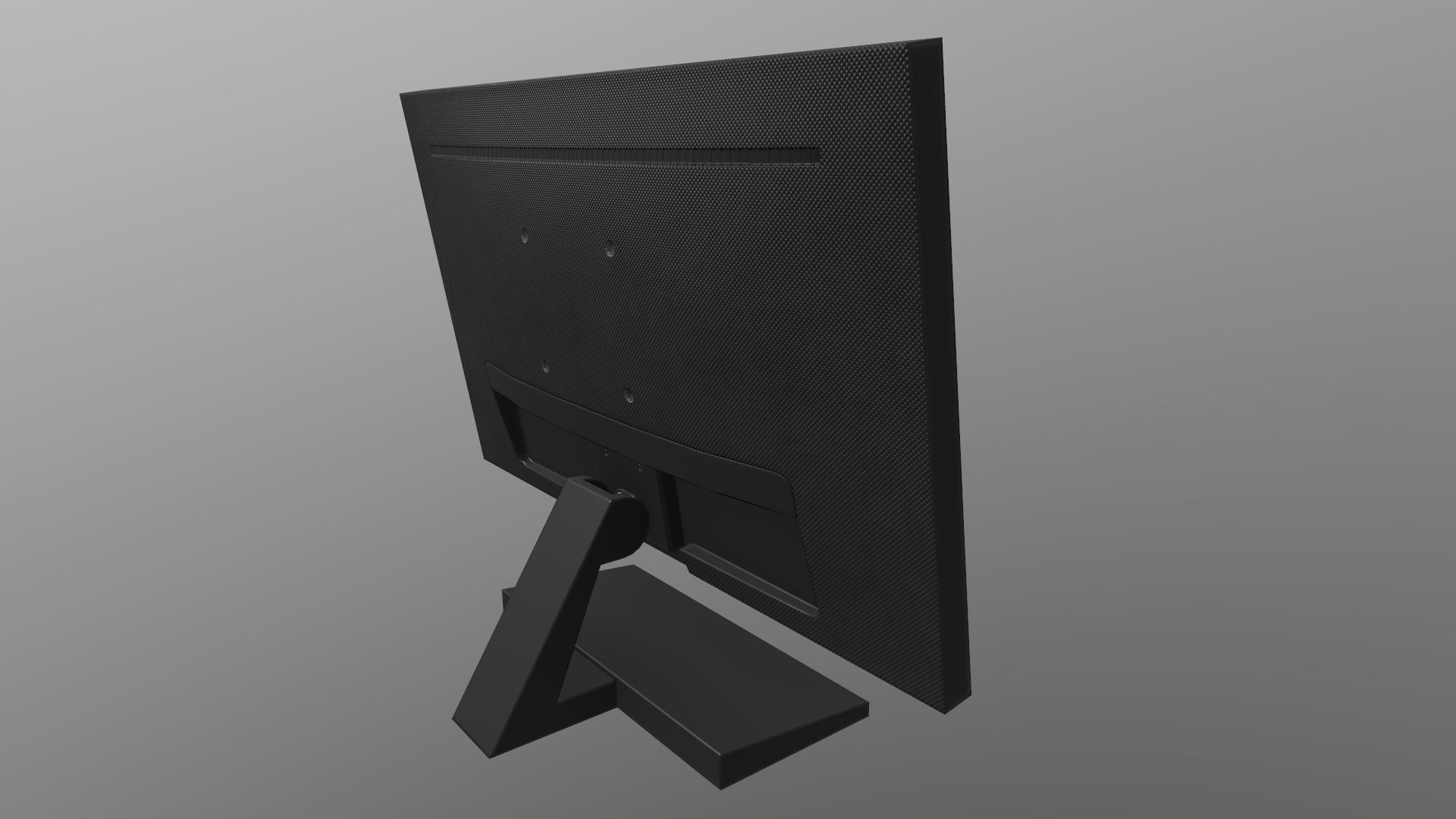 Game Ready Computer Monitor Low-poly 3D model_10
