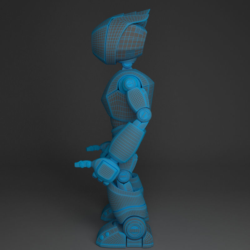 Short Robot 3D model_19