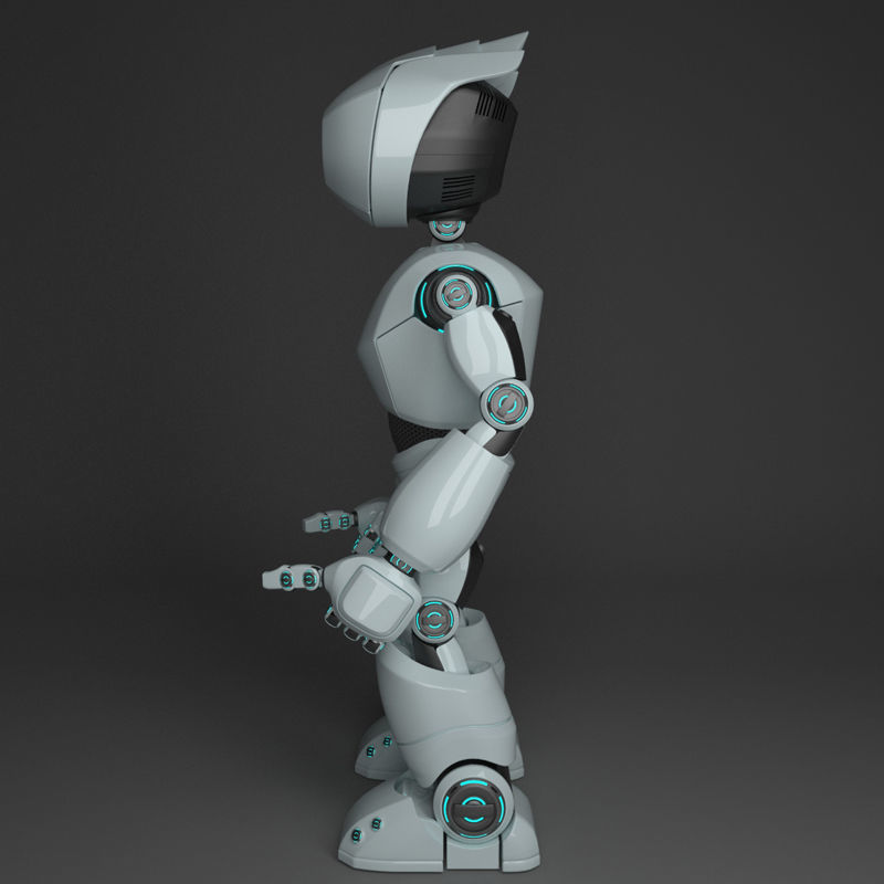 Short Robot 3D model_18