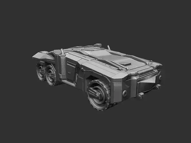 Car of the future-007 3D print model