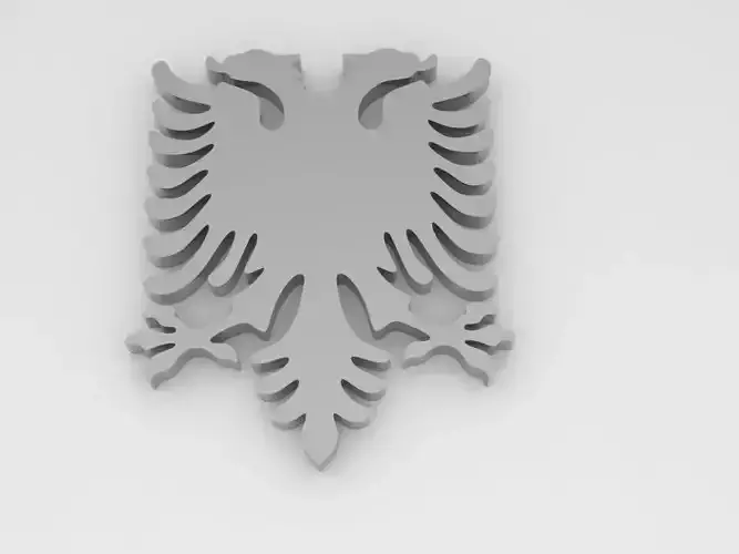 albania eagle for pendant or part