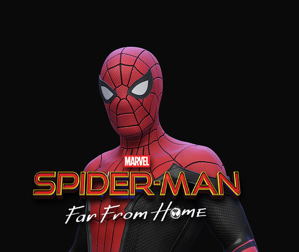 Spider Man Far From Home 3D print model