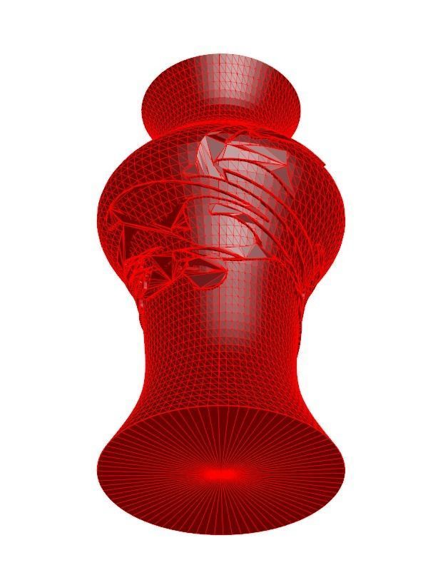 Vase 34-2020 3D print model_3